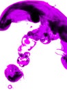 Purple spots Ã¢â¬â abstraction on white background